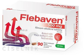 Flebaven 500 mg 90 tabliet