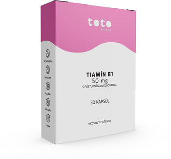 TOTO TIAMÍN B1 50 mg, s postupným uvoľňovaním, 30 kapsúl