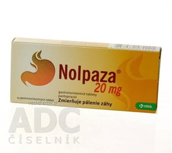 Nolpaza 20 mg 14 tabliet