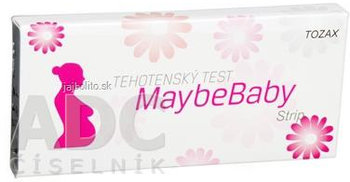 MaybeBaby strip 2v1, tehotenský test (pásik), 2 ks