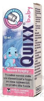 QUIXX baby 0,9% nosové kvapky 10 ml